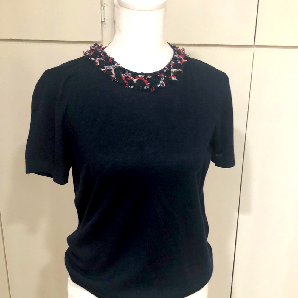 Kate Spade short sleeve sweater. Size M